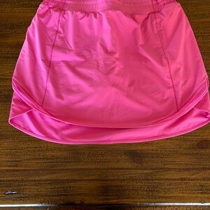 Lululemon Hotty Hot Pink Skirt